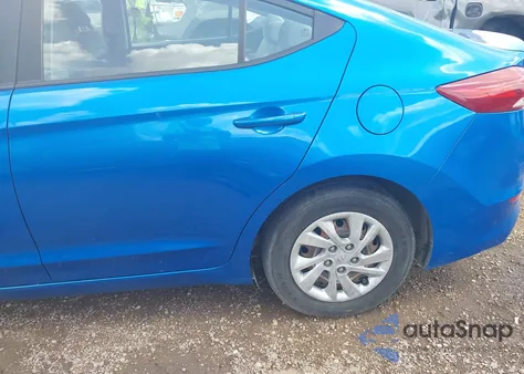 2017 Hyundai Elantra Se из США, поврежденный, VIN KMHD74LF3HU073772